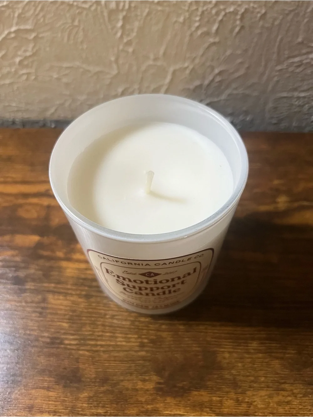 California Candle Co Emotional Support Golden Jasmine Candle 9 oz New